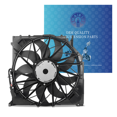 Effizienter Kunststoff-Auto-Kühlventilator mit OEM-Optionen für BMW E83 ISO TS15949-Zertifizierung