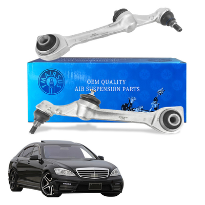Unterer Aluminiumsteuerarm für Mercedes Benz W221 Aufhängungsteuerarm und Kugelverbindung 2213308107 2213308207