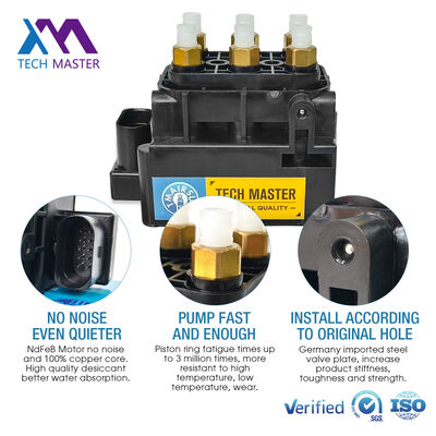 97035815302 9583589010195835890102 Luftfederung Kompressor Pumpenblock Ventil für Porsche 970 Panamera Verteiler