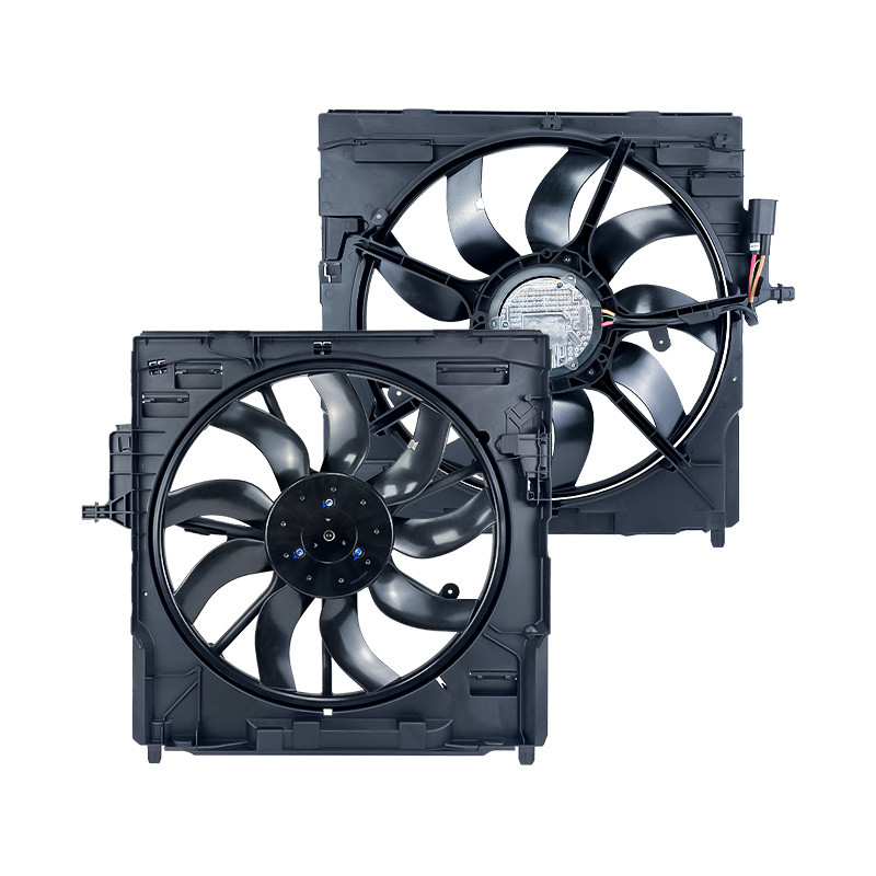 Kunststofffahrzeugkühlventilator für BMW E70 E71 F15 F16 Modelle ISO TS15949 Zertifiziert 17427616104 17428508177