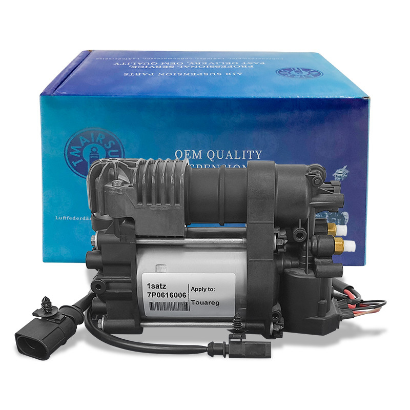Zuverlässige und langlebige Luftfederungskompressorpumpe 95835890100 7P0616006 Für Porsche Cayenne Touareg Macan und Hyundai Volvo