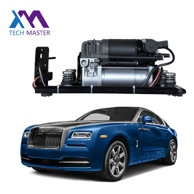 Luftsuspendierungs-Kompressorpumpe für die Rolls- Roycegeist-Erscheinung neu mit Rahmen- und Ventilblock 37206886059 37206850319