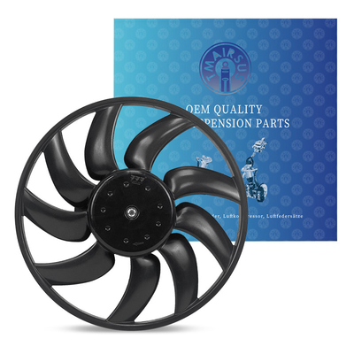 Elektrische Kühlerventilatormontage für Audi A4 S4 Q5 A5 A7 Macan mit Gummi-Stahl-Aluminiumkomponenten